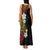 Plumeria Family Matching Tank Maxi Dress and Hawaiian Shirt Polynesian Tribal Frangipani Sunset