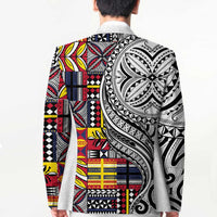Niue Hiapo and Maori Decoration Tattoos Blazer LT03 - Polynesian Pride