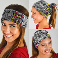 Niue Hiapo and Maori Decoration Tattoos Neck Gaiter LT03 - Polynesian Pride