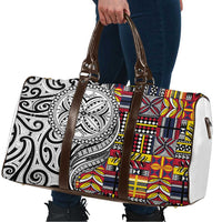 Niue Hiapo and Maori Decoration Tattoos Travel Bag LT03 - Polynesian Pride