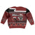 New Zealand Christmas Kid Ugly Christmas Sweater - Meri Kirihimete Aotearoa Warrior on Waka with Maori Art Tattoo