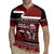 New Zealand Christmas Rugby Jersey Meri Kirihimete Aotearoa Warrior on Waka with Maori Art Tattoo