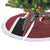 New Zealand Christmas Tree Skirt - Meri Kirihimete Aotearoa Warrior on Waka with Maori Art Tattoo