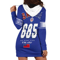 Toa Samoa Rugby Hoodie Dress Six Eight Five to The World LT03 - Polynesian Pride
