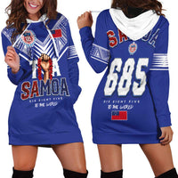 Toa Samoa Rugby Hoodie Dress Six Eight Five to The World LT03 - Polynesian Pride