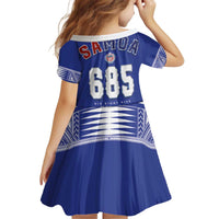 Toa Samoa Rugby Kid Short Sleeve Dress Six Eight Five to The World LT03 - Polynesian Pride