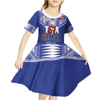 Toa Samoa Rugby Kid Short Sleeve Dress Six Eight Five to The World LT03 - Polynesian Pride
