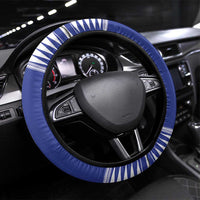 Toa Samoa Rugby Steering Wheel Cover Six Eight Five to The World LT03 Universal Fit Blue - Polynesian Pride