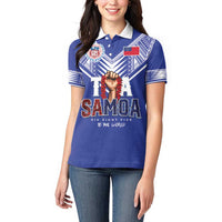Toa Samoa Rugby Women Polo Shirt Six Eight Five to The World LT03 - Polynesian Pride
