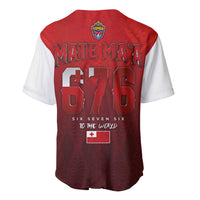 Mate Ma'a Tonga Rugby Baseball Jersey Six Seven Six to The World LT03 - Polynesian Pride
