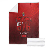 Mate Ma'a Tonga Rugby Blanket Six Seven Six to The World LT03 - Polynesian Pride