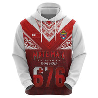 Mate Ma'a Tonga Rugby Hoodie Six Seven Six to The World LT03 - Polynesian Pride