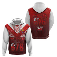 Mate Ma'a Tonga Rugby Zip Hoodie Six Seven Six to The World LT03 - Polynesian Pride
