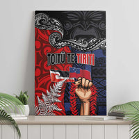 Aotearoa and Samoa Toitu Te Tiriti Canvas Wall Art Honour the Treaty - Te Tiriti Is Us LT03 - Polynesian Pride