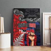 Aotearoa and Samoa Toitu Te Tiriti Canvas Wall Art Honour the Treaty - Te Tiriti Is Us LT03 - Polynesian Pride