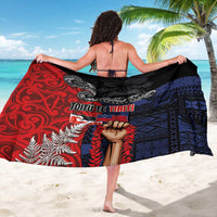 Aotearoa and Samoa Toitu Te Tiriti Sarong Honour the Treaty - Te Tiriti Is Us LT03 - Polynesian Pride