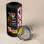 Aotearoa and Niue Toitu Te Tiriti 4 in 1 Can Cooler Tumbler Honour the Treaty - Fight Together Stand Together