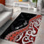 Aotearoa Maori Stylized Koru - Silver Ferns Area Rug