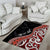 Aotearoa Maori Stylized Koru - Silver Ferns Area Rug