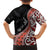 Aotearoa Maori Stylized Koru - Silver Ferns Family Matching Summer Maxi Dress and Hawaiian Shirt