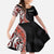 Aotearoa Maori Stylized Koru - Silver Ferns Family Matching Summer Maxi Dress and Hawaiian Shirt