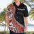 Aotearoa Maori Stylized Koru - Silver Ferns Hawaiian Shirt