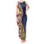 Aotearoa and Niue Tank Maxi Dress Hiapo Maori Stylized Koru