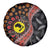 Aotearoa and Australia Spare Tire Cover Maori Koru Ferns With Aboriginal Kangaroo