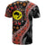 Aotearoa and Australia T Shirt Maori Koru Ferns With Aboriginal Kangaroo