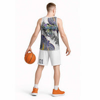 Traditional Art Hawaiian Kakau Tattoos Basketball Jersey Graffiti Style LT03 - Polynesian Pride