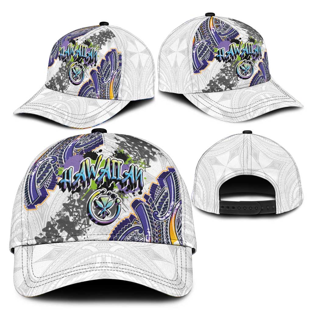 Traditional Art Hawaiian Kakau Tattoos Classic Cap Graffiti Style LT03 - Polynesian Pride