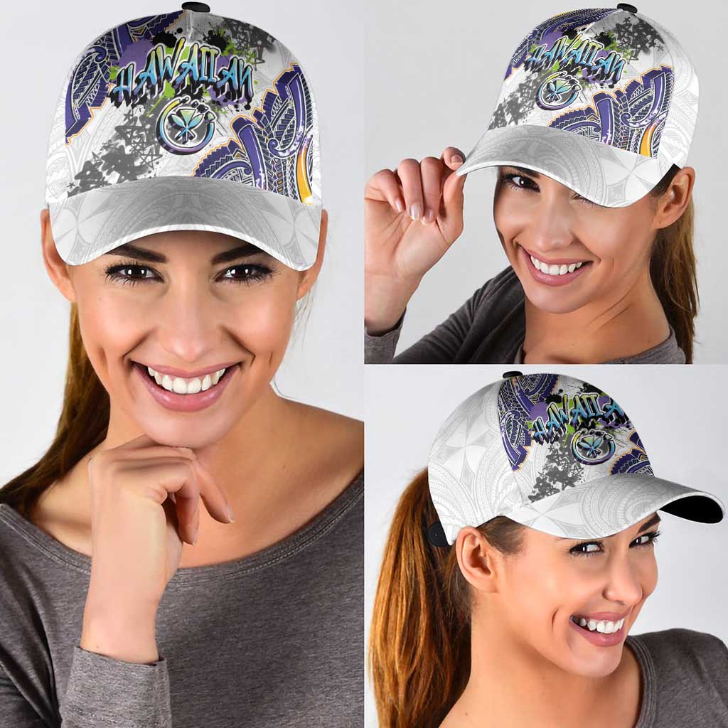 Traditional Art Hawaiian Kakau Tattoos Classic Cap Graffiti Style LT03 - Polynesian Pride