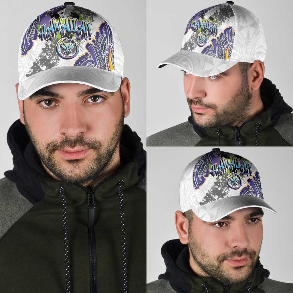 Traditional Art Hawaiian Kakau Tattoos Classic Cap Graffiti Style LT03 - Polynesian Pride