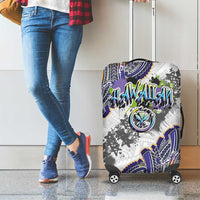 Traditional Art Hawaiian Kakau Tattoos Luggage Cover Graffiti Style LT03 - Polynesian Pride