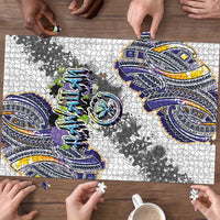 Traditional Art Hawaiian Kakau Tattoos Puzzle Graffiti Style LT03 - Polynesian Pride