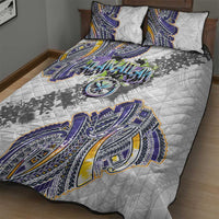 Traditional Art Hawaiian Kakau Tattoos Quilt Bed Set Graffiti Style LT03 - Polynesian Pride