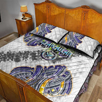 Traditional Art Hawaiian Kakau Tattoos Quilt Bed Set Graffiti Style LT03 - Polynesian Pride