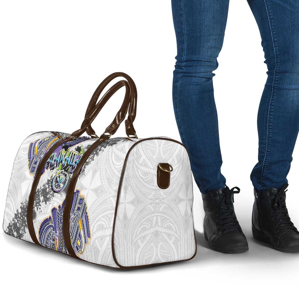 Traditional Art Hawaiian Kakau Tattoos Travel Bag Graffiti Style LT03 - Polynesian Pride
