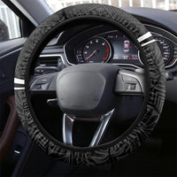 Hawaii Warrior Steering Wheel Cover Kakau Quilt Pattern LT03 - Polynesian Pride
