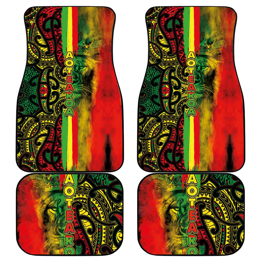 Aotearoa Reggae Car Mats Maori Reggae-One Love LT03 - Polynesian Pride