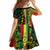 Aotearoa Reggae Family Matching Long Sleeve Bodycon Dress and Hawaiian Shirt Maori Reggae-One Love