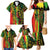 Aotearoa Reggae Family Matching Mermaid Dress and Hawaiian Shirt Maori Reggae-One Love