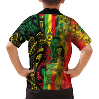 Aotearoa Reggae Kid Hawaiian Shirt Maori Reggae-One Love LT03 - Polynesian Pride