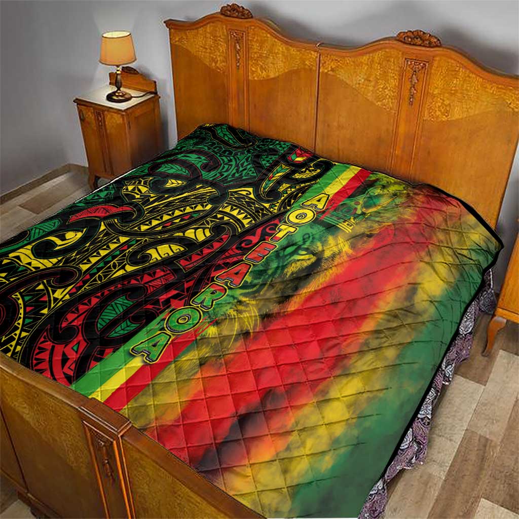 Aotearoa Reggae Quilt Maori Reggae-One Love LT03 - Polynesian Pride