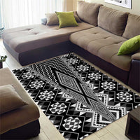 Aotearoa Tukutuku and Poutama Motif Classic Area Rug LT03 - Polynesian Pride