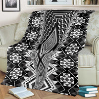 Aotearoa Tukutuku and Poutama Motif Classic Blanket LT03 - Polynesian Pride