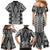 Aotearoa Tukutuku and Poutama Motif Classic Family Matching Mermaid Dress and Hawaiian Shirt