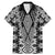 Aotearoa Tukutuku and Poutama Motif Classic Family Matching Mermaid Dress and Hawaiian Shirt