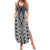 Aotearoa Tukutuku and Poutama Motif Classic Family Matching Summer Maxi Dress and Hawaiian Shirt