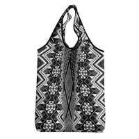 Aotearoa Tukutuku and Poutama Motif Classic Grocery Bag LT03 - Polynesian Pride